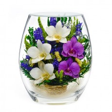 "NaturalFlowers" Арт:EHO2 цветы в стекле